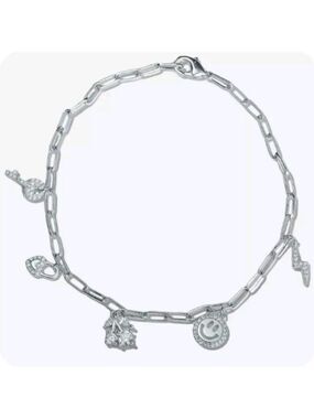 Royal Flush Sterling Silver Bracelet By Oomiay